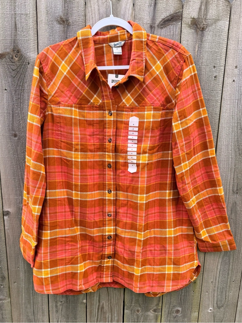 Duluth Trading Company XL NWT Flannel